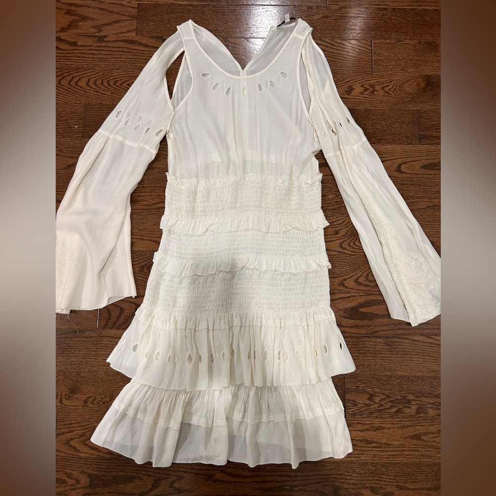 Iro Elegant Cream Dress
